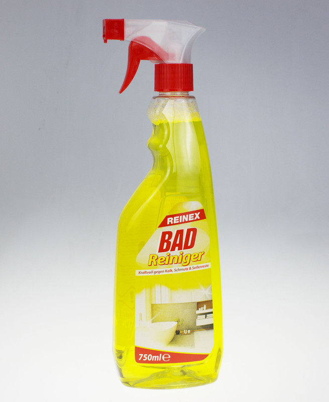 Засіб для ванн, душових кабін, сантехніки та плитки REINEX Badreiniger, 0,75 л